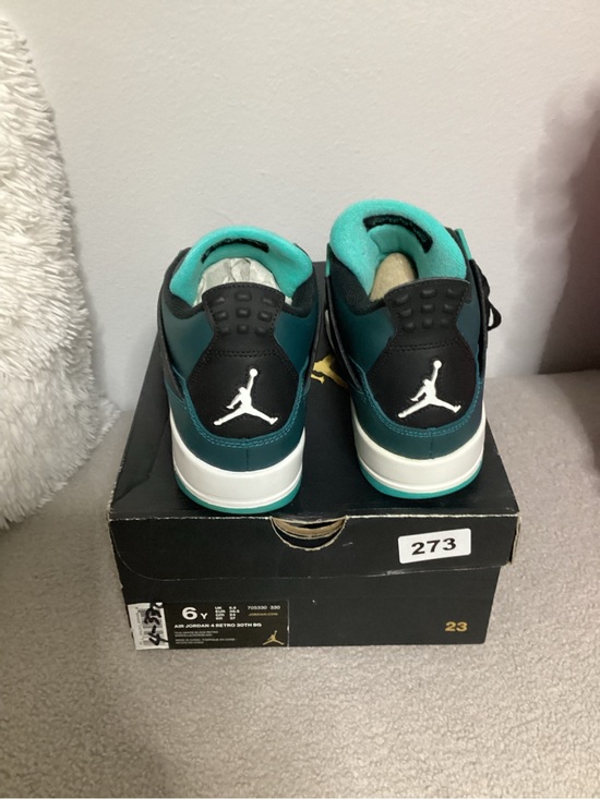 Jordan 1 Retro High GG  Air Jordan Teal & Black Retro Basketball Sneakers W size 7.5 NIB 6Y